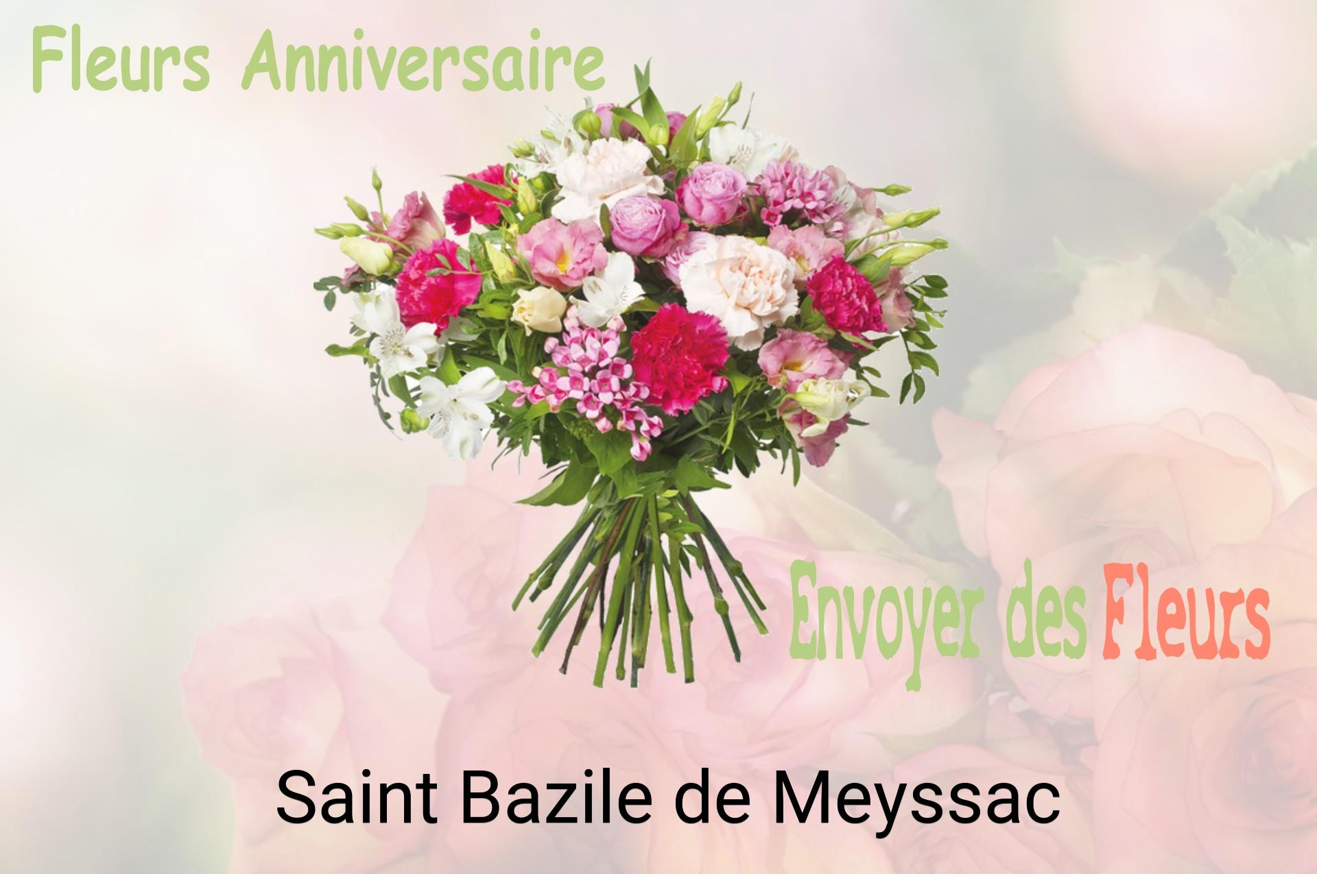 Bouquet de fleurs d’anniversaire livré à Saint-Bazile-de-Meyssac