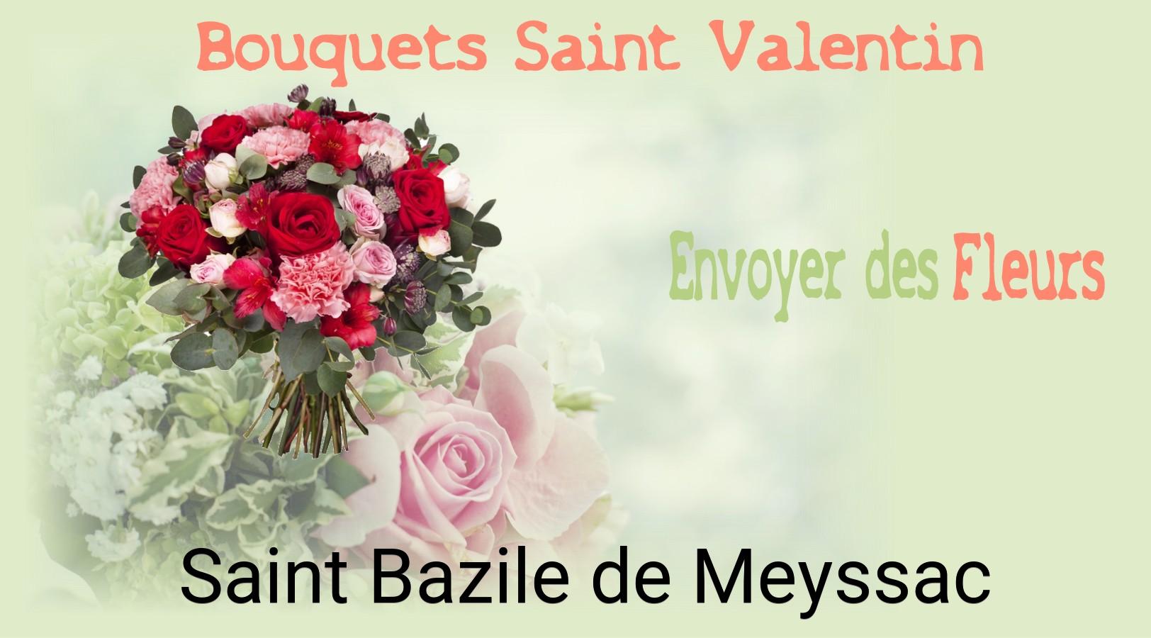 Roses de Saint-Valentin livrées à Saint-Bazile-de-Meyssac